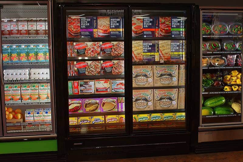 Remote Glass Door Reach-In Display Case | JNRZH CLARITY